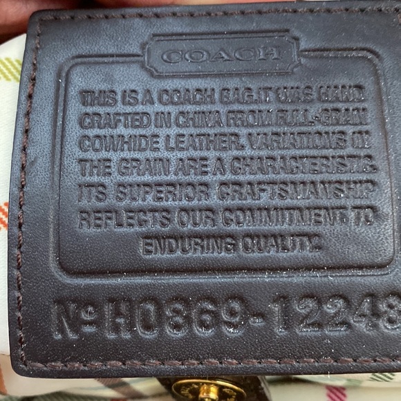 Coach Brown Leather Handbag - Picture 8 of 12